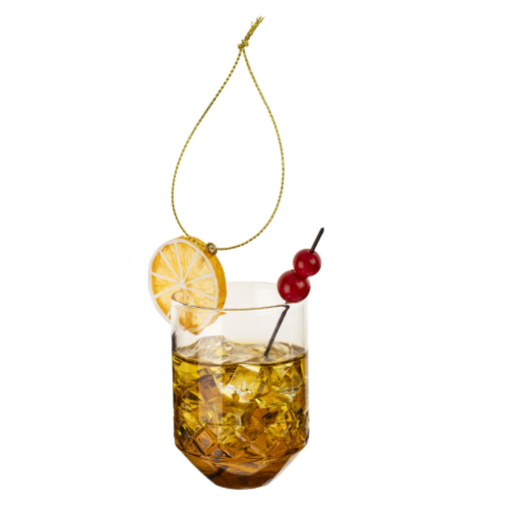 Christmas Cocktail Holiday Ornament