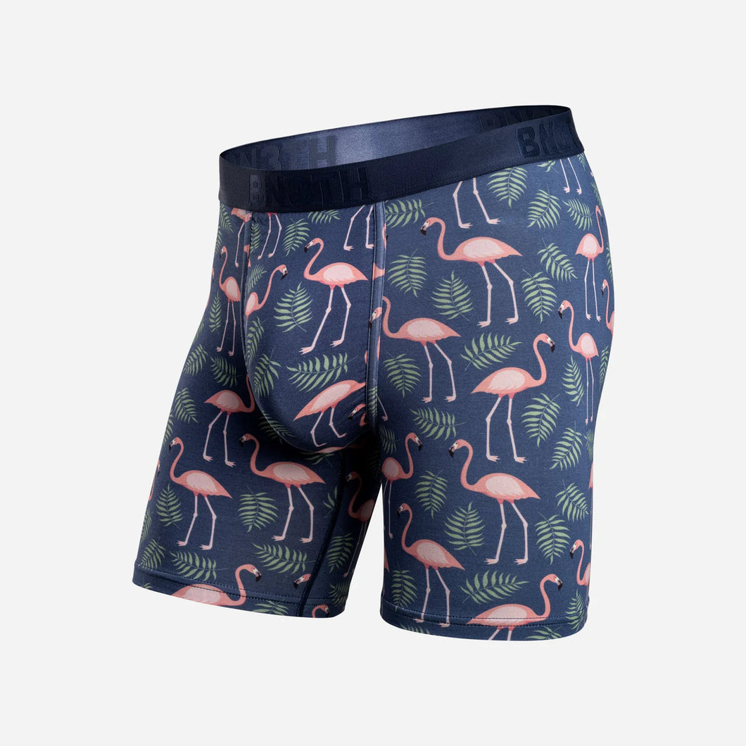 Classic Boxer Brief - Flamingos Navy