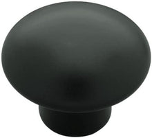 Load image into Gallery viewer, Classic Ceramic Knob Satin Black - 1-3/8&quot;
