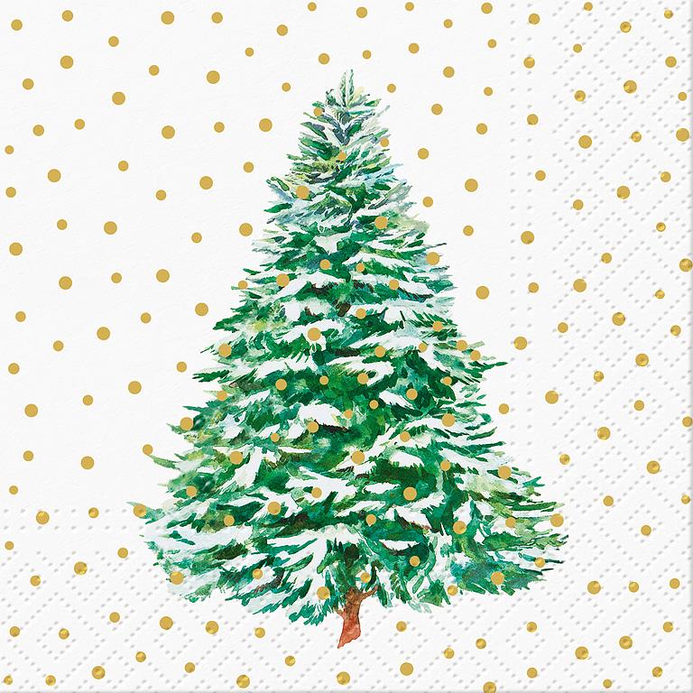 Luncheon Napkins - Frosted Forest
