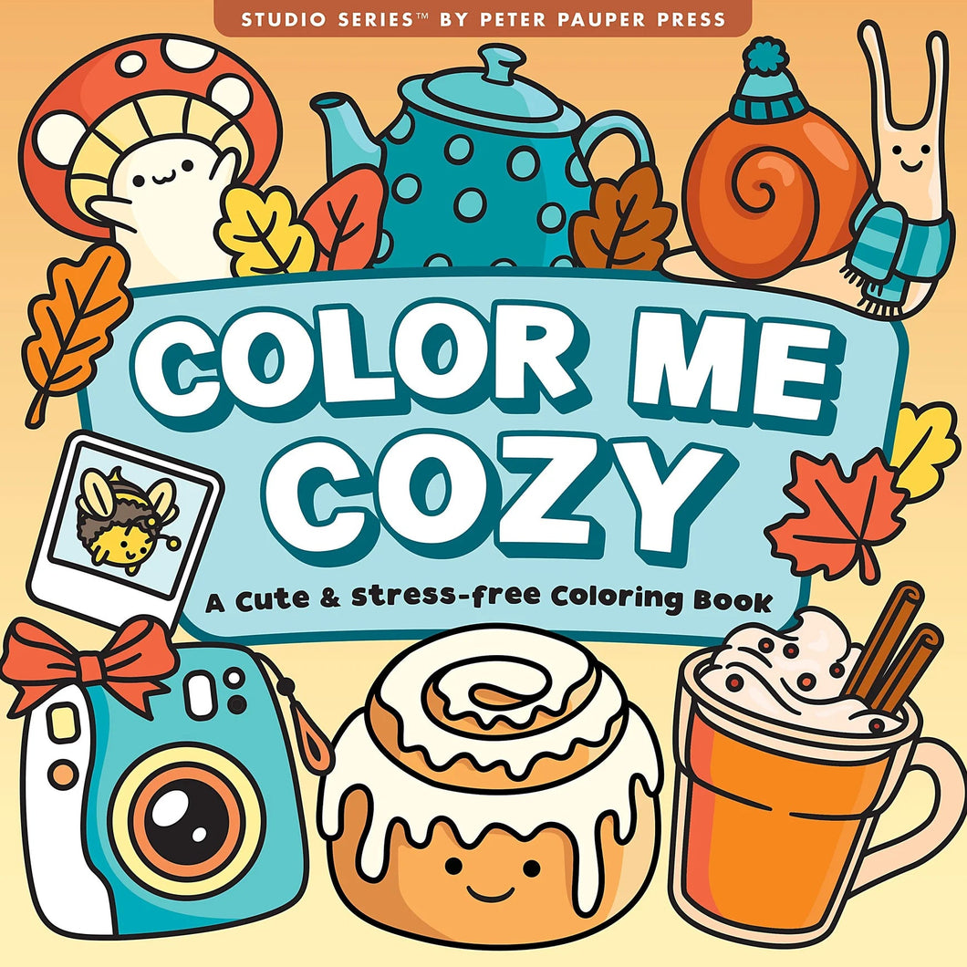 Color Me Cozy Colouring Book