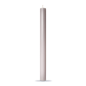 Colour Studio Straight Candle, 10" - Grey