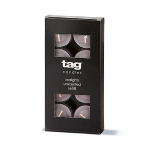 Colour Studio Tealights Set of 8 - Grey