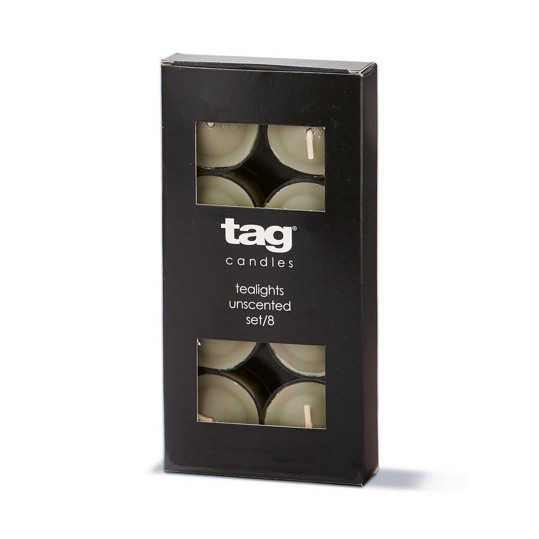 Colour Studio Tealights Set of 8 - Sage