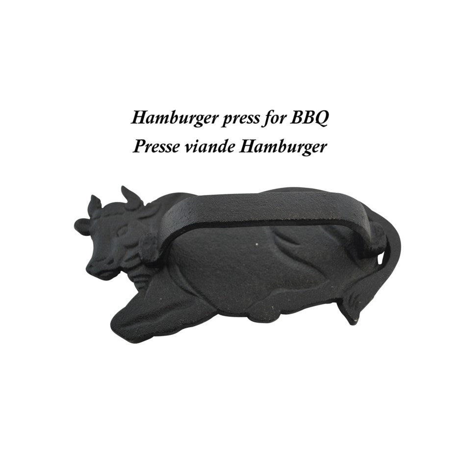 Cow BBQ Press - Black