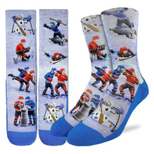 Load image into Gallery viewer, Crazy Hockey Socks
