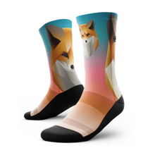 Load image into Gallery viewer, Crew Socks - Foxy
