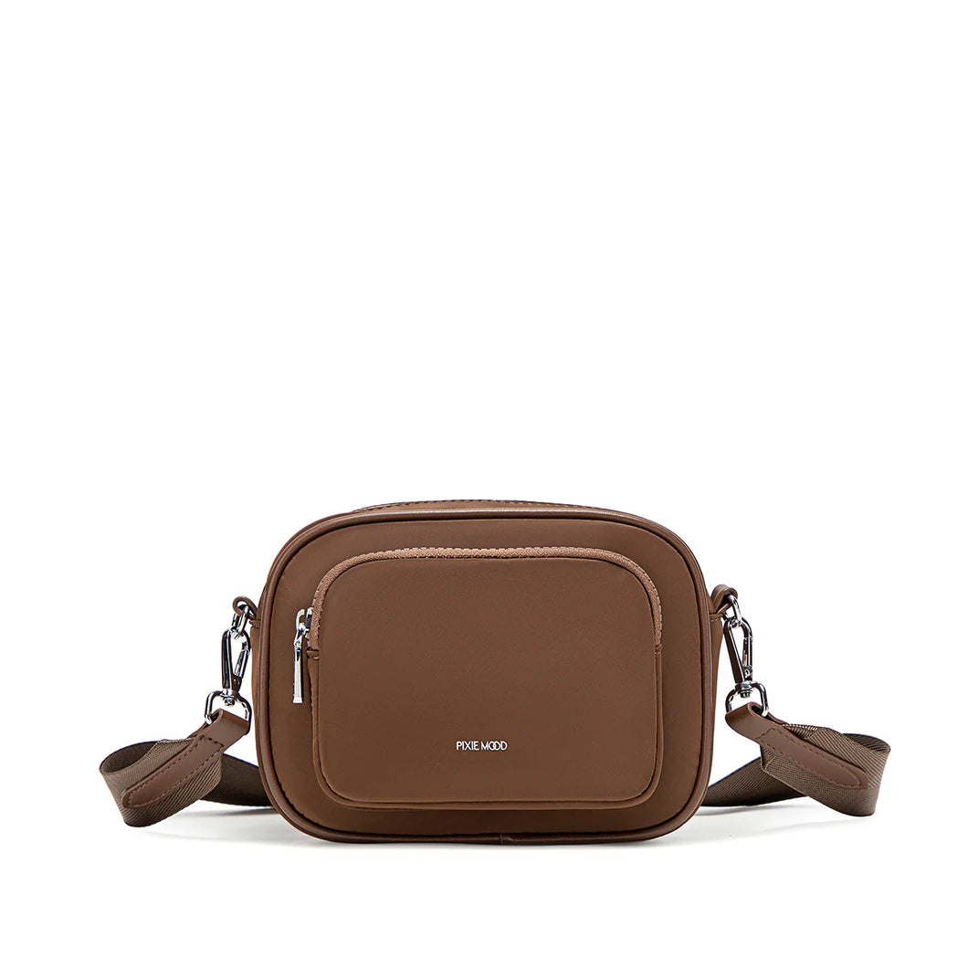 Daisy Crossbody - Espresso Bown Nylon