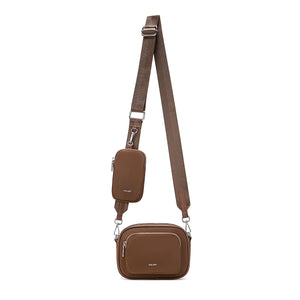 Daisy Crossbody - Espresso Bown Nylon