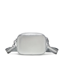 Load image into Gallery viewer, Daisy Crossbody - Silver Nylon
