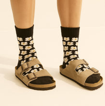 Load image into Gallery viewer, Daisy Jane Floral Pattern Crew Sock
