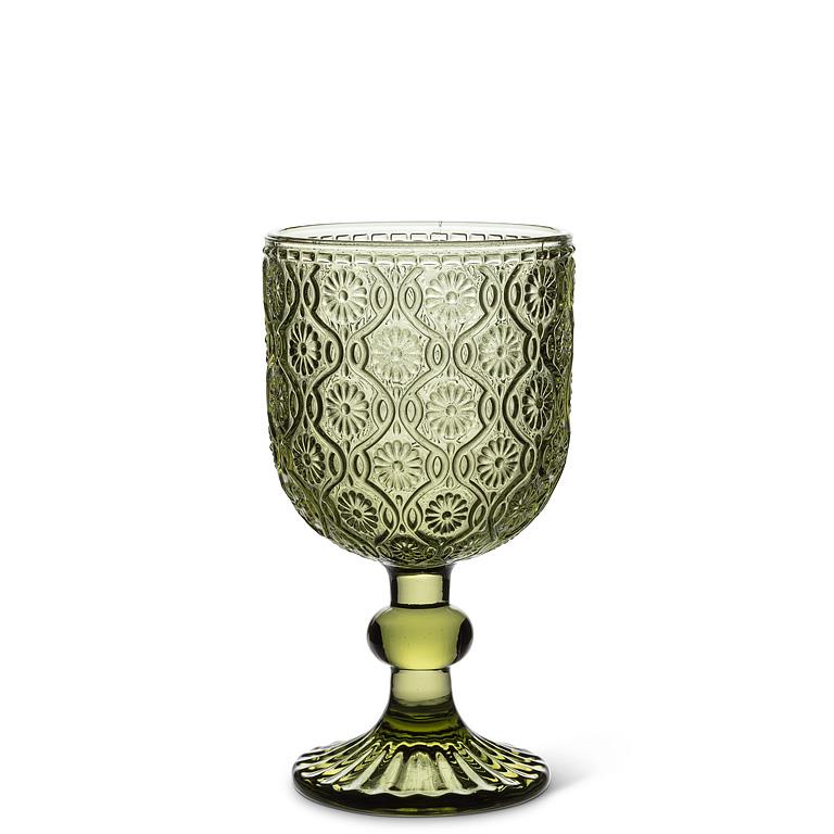 Daisy Wine Goblet