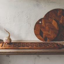 Load image into Gallery viewer, Etch Acacia Wood Serving Board
