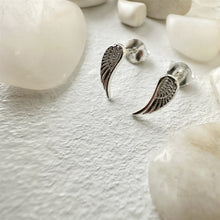 Load image into Gallery viewer, Icarus Tiny Wing Stud - Sterling Silver
