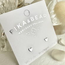 Load image into Gallery viewer, Inima Tiny Heart Stud - Sterling Silver
