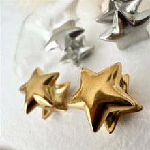 Load image into Gallery viewer, Sprite Double Star Stud Earrings
