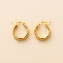Load image into Gallery viewer, Sybil 18mm Hoop Earrings
