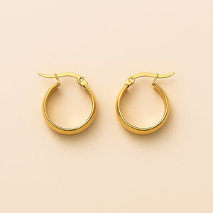 Sybil 18mm Hoop Earrings