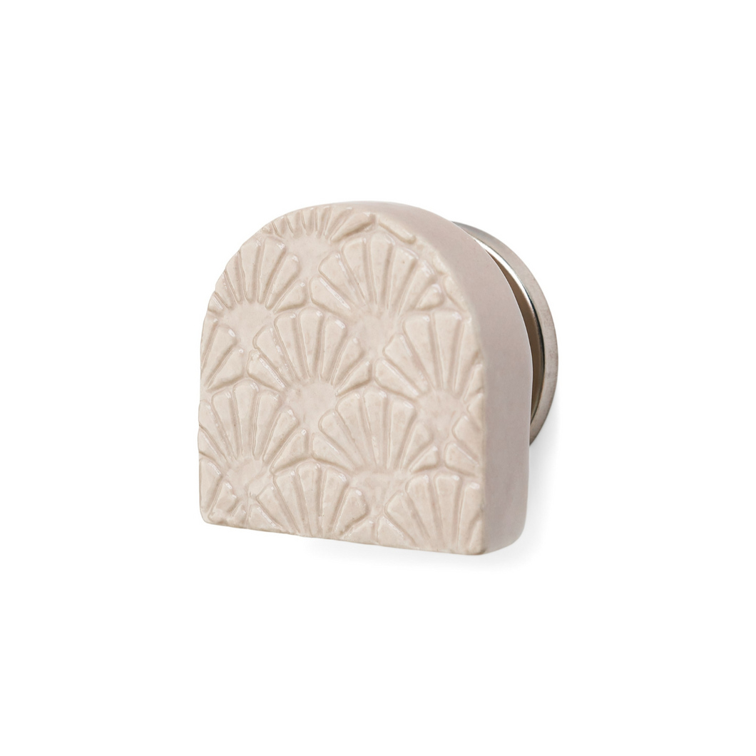 Embossed Ivory Knob