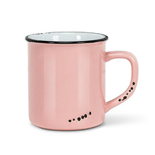 Load image into Gallery viewer, Enamel Look Mug - Pink
