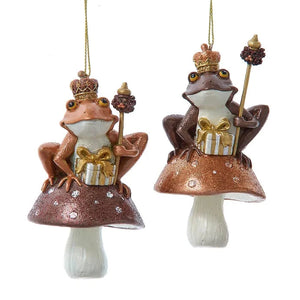 Enchanted Frog Ornament - 2 Assorted