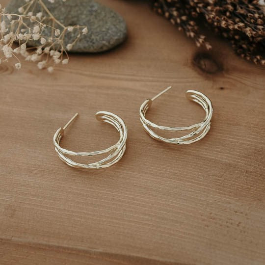 Entwined Hoops