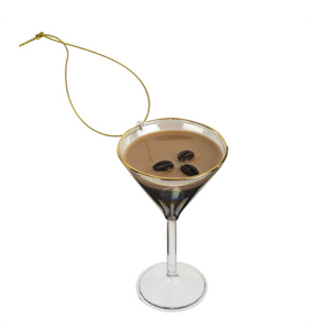 Espresso Martini Holiday Ornament