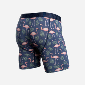 Classic Boxer Brief - Flamingos Navy