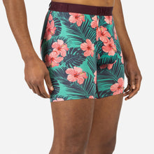 Load image into Gallery viewer, Classic Boxer Brief - Hibiscus Bloom Zesty
