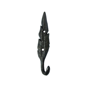 Feather Hook - Antique Black