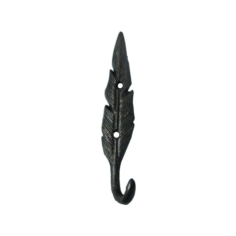 Feather Hook - Antique Black