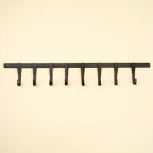 Load image into Gallery viewer, Forged Iron Wall Hook - 8 Hooks
