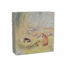 Load image into Gallery viewer, Fox and Kit - Art Block
