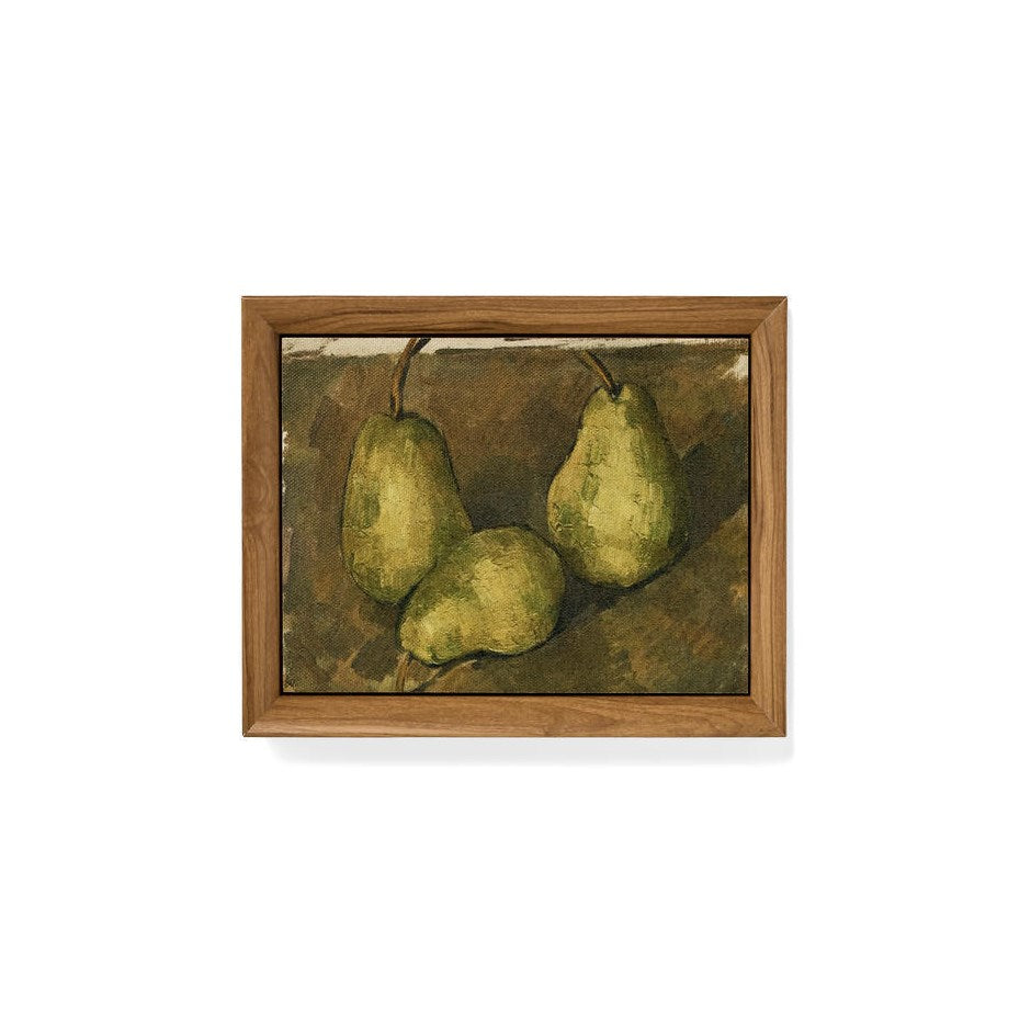 Framed Canvas Wall Art - Pears