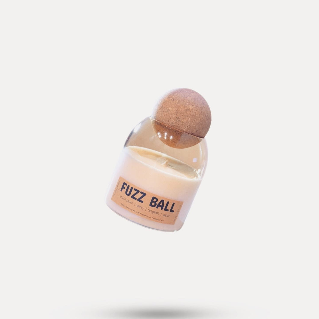 Fuzz Ball Candle