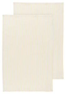 Glass Dish Towels, Set of 2 - Lemon Yellow