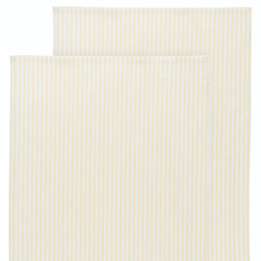 Glass Dish Towels, Set of 2 - Lemon Yellow