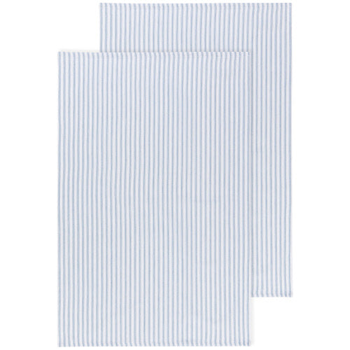 Glass Dish Towels, Set of 2 - Slate Blue