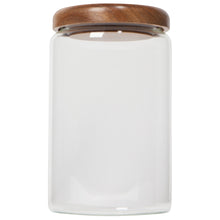 Load image into Gallery viewer, Glass Jar with Acacia Wood Lid - 32 oz
