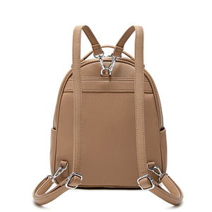 Hannah Backpack - Latte Pebbled