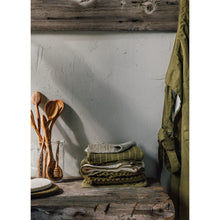 Load image into Gallery viewer, Heirloom Apron - Stonewash Olive Branch
