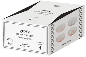 Grove Dip Dishes - Set of 4
