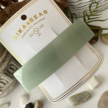 Load image into Gallery viewer, Marcia Acetate Resin Hair Clip - Sage
