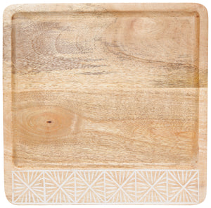 Mango Wood Plate 12" - Nosh