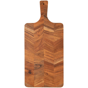 Acacia Chevron Serving Paddle - 20"