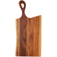 Load image into Gallery viewer, Acacia Rustic Edge Serving Paddle - 23&quot;
