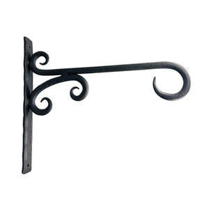 Hand-Forged Bracket Hanger - Antique Black