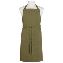 Load image into Gallery viewer, Heirloom Apron - Stonewash Olive Branch
