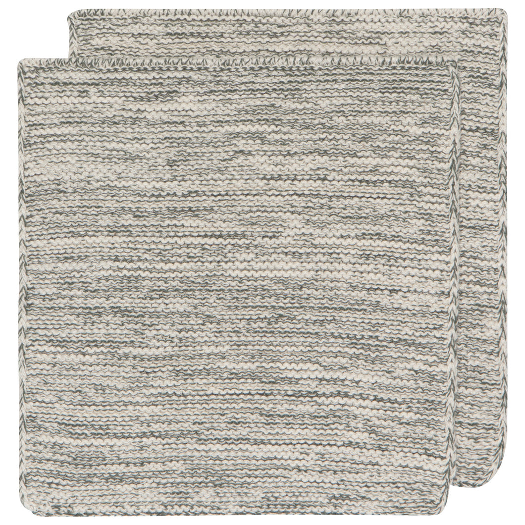 Heirloom Knit Dish Cloth - Jade Green