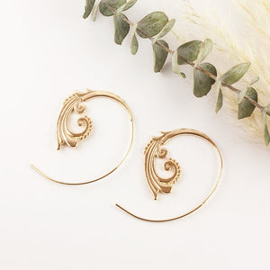 Henna Earrings - Gold